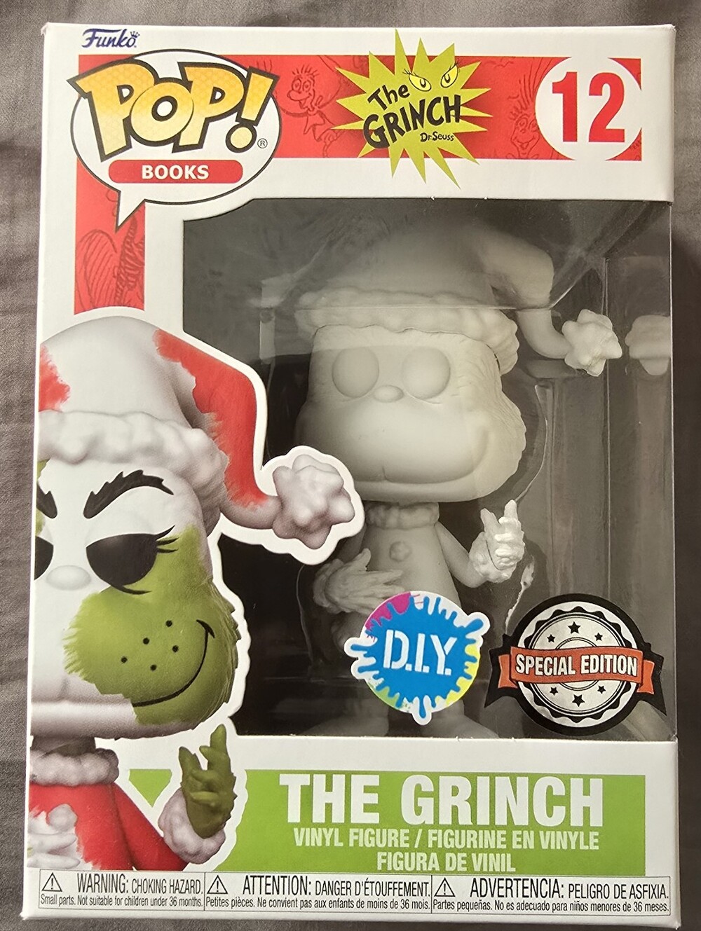 Funko Pop! The Grinch DIY Vinyl Figure